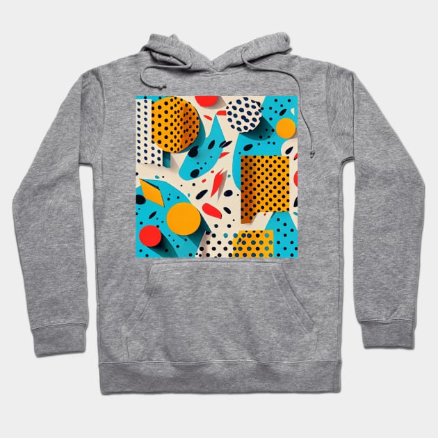 Memphis pattern 4 Hoodie by JBJart